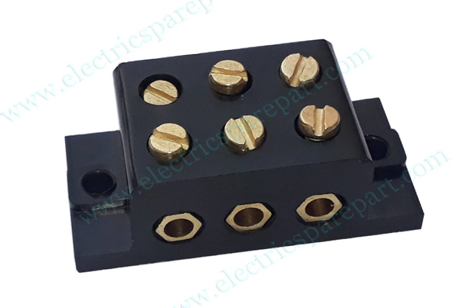 3 Way 30A Bakelite Connector – Closed Side Hole — RTB303-CC catalogue photograph