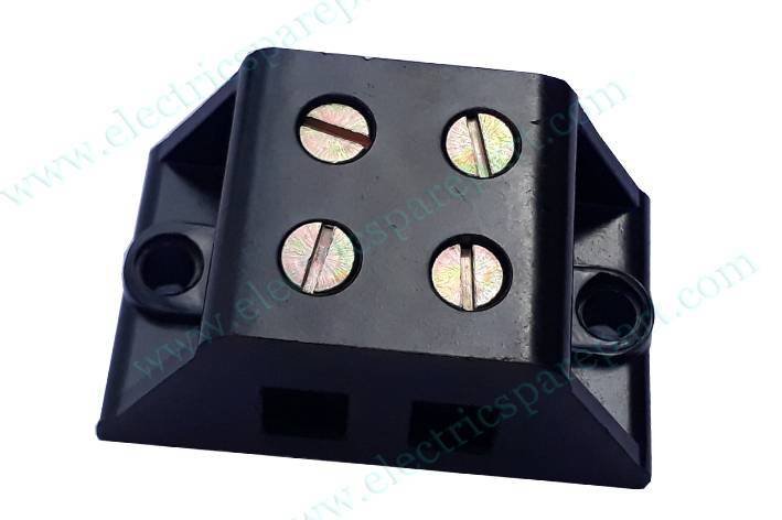 2 Way 60A Closed Bakelite Connector product photograph