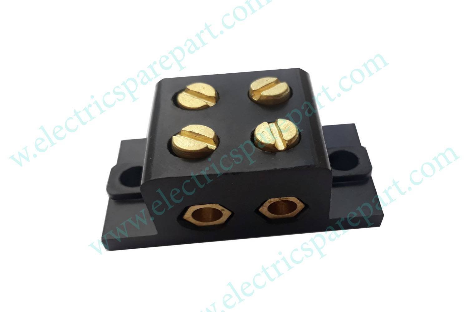 2 Way 30A Bakelite Connector – Closed Side Hole — RTB302-CC catalogue photograph